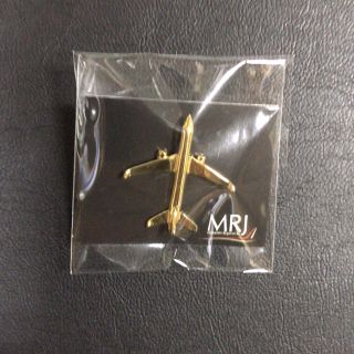 ミツビシ(三菱)の【激レア・非売品】MRJピンバッジ 4個セット(航空機)