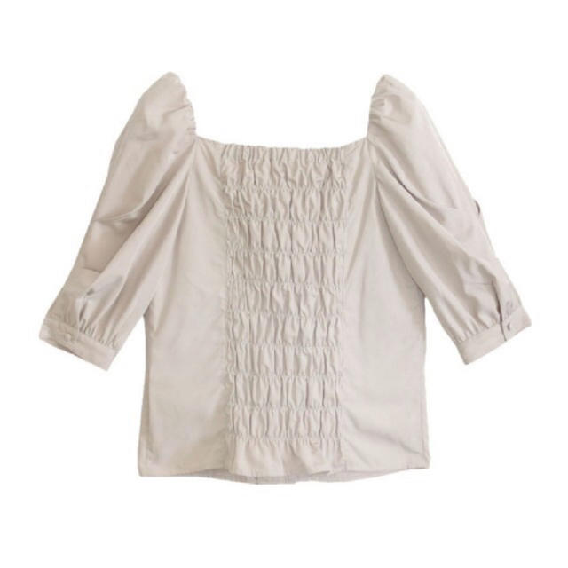 Ameri VINTAGE(アメリヴィンテージ)のアメリ DIANTHUS DECOLLETE BLOUSE レディースのトップス(シャツ/ブラウス(長袖/七分))の商品写真