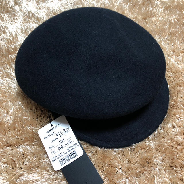 CA4LA(カシラ)のキャスケット ネイビー レディースの帽子(キャスケット)の商品写真
