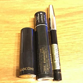 ランコム(LANCOME)のLANCOME  新品 マスカラ・アイライナー・ルージュ 3点セット(サンプル/トライアルキット)