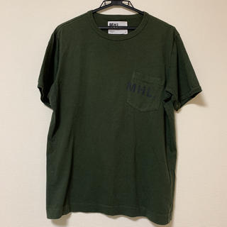 マーガレットハウエル(MARGARET HOWELL)のMHL ロゴTシャツ オリーブ(Tシャツ/カットソー(半袖/袖なし))