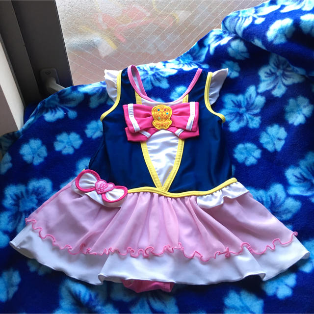 BANDAI(バンダイ)の△プリキュア 水着 110センチ  キッズ/ベビー/マタニティのキッズ服女の子用(90cm~)(水着)の商品写真