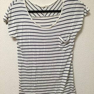 マウジー(moussy)のmoussyボーダーTシャツ(Tシャツ(半袖/袖なし))