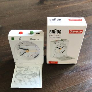 シュプリーム(Supreme)のBRAUN × Supreme 時計(置時計)