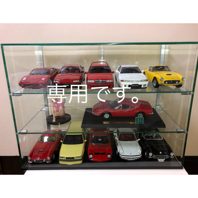 高級ガラスケース☆フィギュア☆1/18☆コレクション☆ミニカー 高級ガラスケース☆フィギュア☆1/18☆コレクション☆ミニカー