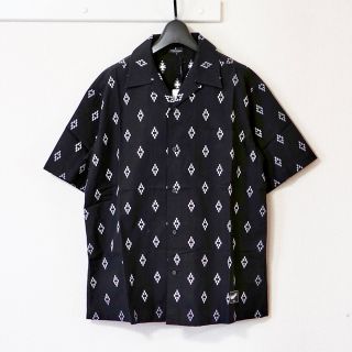 マルセロブロン(MARCELO BURLON)のMARCELO BURLON - ALL OVER CROSS SHIRT(シャツ)