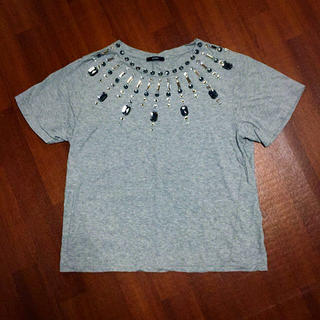 エモダ(EMODA)のエモダ ビジューTシャツ(Tシャツ(半袖/袖なし))