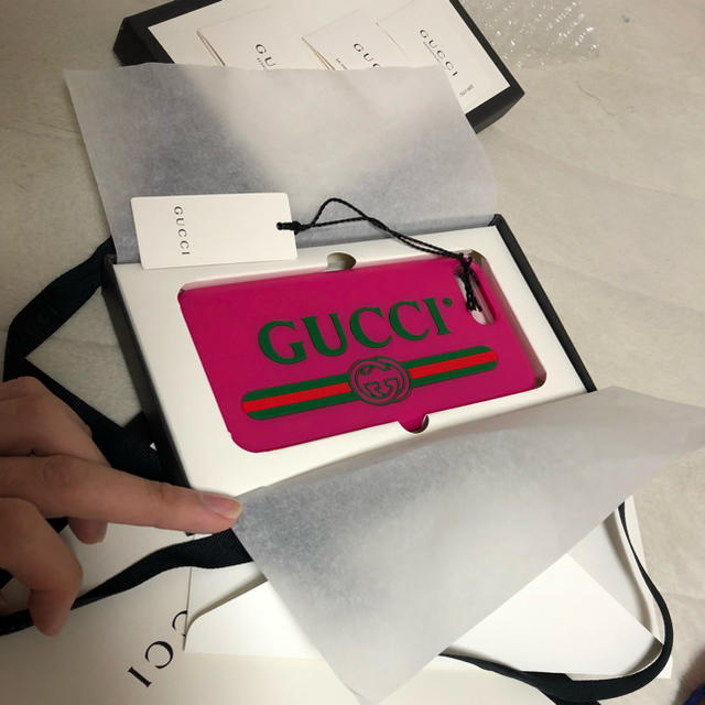 Gucci - グッチ iphone8 +の通販