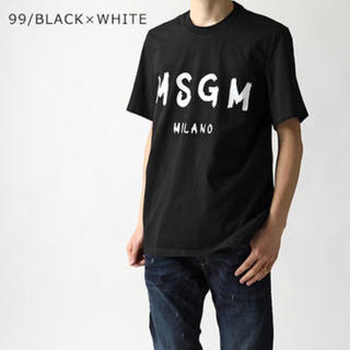 エムエスジイエム(MSGM)のMSGM MM97 ロゴ Tシャツ Sサイズ(Tシャツ/カットソー(半袖/袖なし))