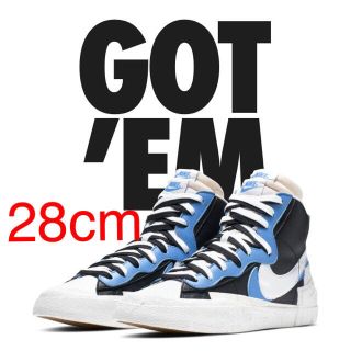 ナイキ(NIKE)の28cm nike sacai ナイキ サカイ ブレーザー Blazer(スニーカー)