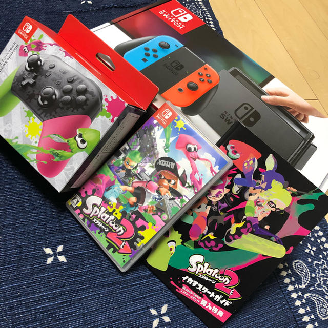 エンタメ/ホビーニンテンドースイッチ スプラトゥーン セット Switch