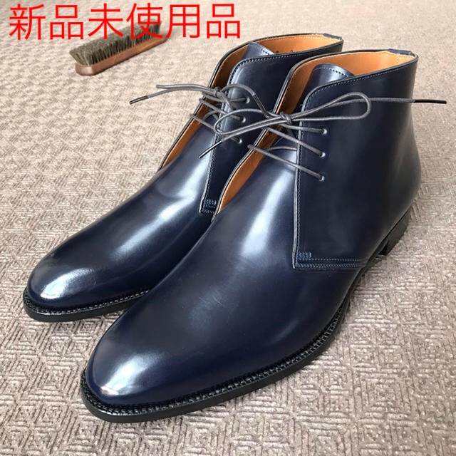 Alden - 破格!新品未使用!ブリットハウス ネイビーコードバン
