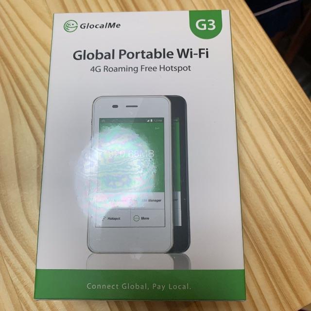 新品未開封・GlocalMe G3 モバイルWiFiルーター/ゴールドスマホ/家電/カメラ