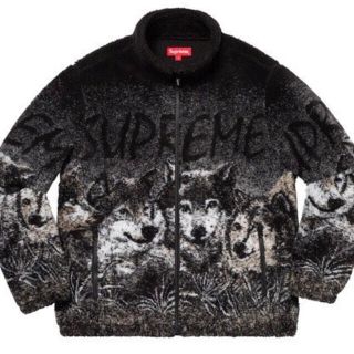 シュプリーム(Supreme)のSupreme19SS Wolf Fleece Jacket Black ウルフ(その他)