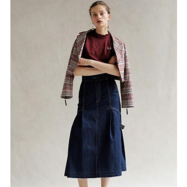 REDYAZEL(レディアゼル)のレディアゼル デニムデザインマーメイドスカート レディースのスカート(ロングスカート)の商品写真