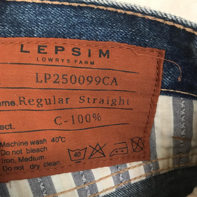 LEPSIM(レプシィム)のほぼ新品  ボーイフレンドデニム  Lepsim レディースのパンツ(デニム/ジーンズ)の商品写真