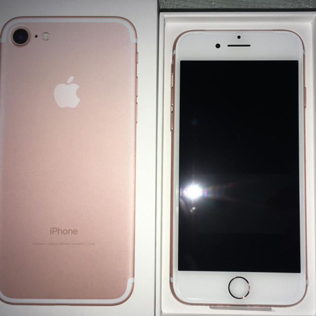 iPhone 7 Rose Gold 32GB SIMフリー