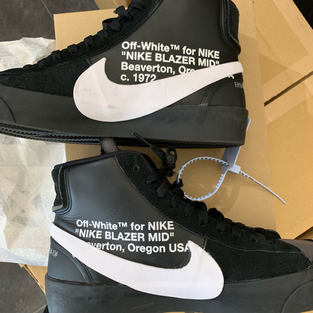 OFF-WHITE(オフホワイト)のNIKE off white the ten blazer  ブレザー  28 メンズの靴/シューズ(スニーカー)の商品写真