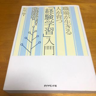 職場が生きる 人が育つ 「経験学習」入門 松尾睦(ビジネス/経済)