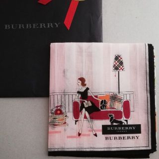 バーバリー(BURBERRY)のバーバリー　ハンカチ　女の子(ハンカチ)