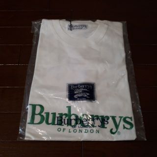 バーバリー(BURBERRY)のBURBERRYバーバリー　刺繍Tシャツ　ヴィンテージモデル　新品未開封未使用(Tシャツ(半袖/袖なし))