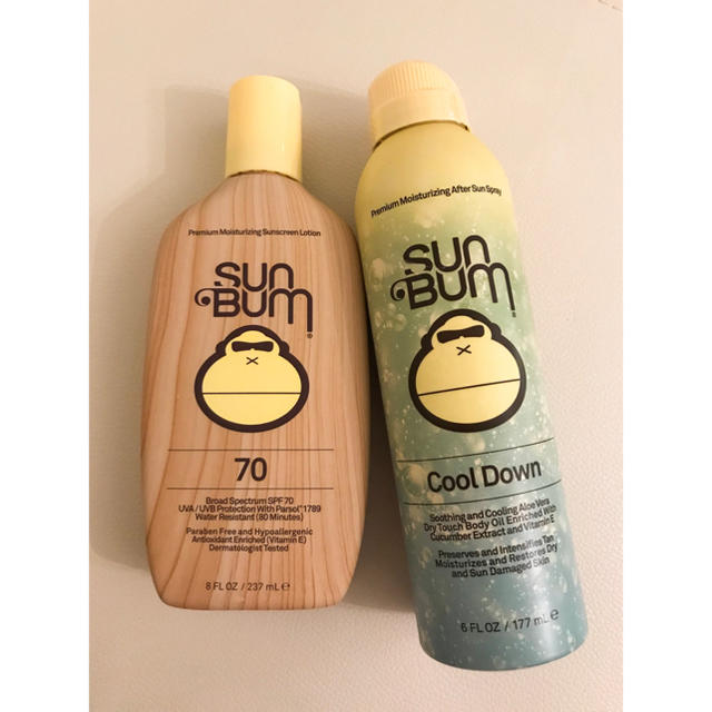 Sun Bum☆日焼け止め、クールダウンローション☆新品