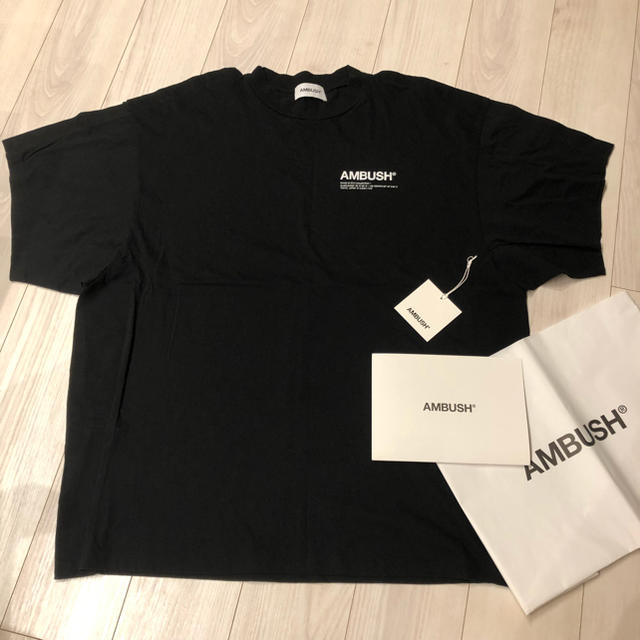 AMBUSH(アンブッシュ)のお値下げ☆AMBUSH FIN Tshirt Tシャツ メンズのトップス(Tシャツ/カットソー(半袖/袖なし))の商品写真