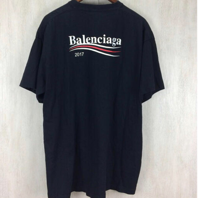 Balenciaga(バレンシアガ)の【Balenciaga キャンペーンロゴTシャツ2017モデル】 メンズのトップス(Tシャツ/カットソー(半袖/袖なし))の商品写真