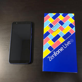 エイスース(ASUS)の新品 ASUS Zenfone Live L1 SIMフリー(スマートフォン本体)