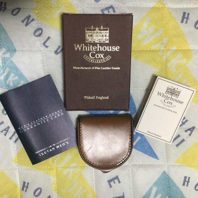 WHITEHOUSE COX(ホワイトハウスコックス)の専用！ホワイトハウスコックス コインケース！ メンズのファッション小物(コインケース/小銭入れ)の商品写真