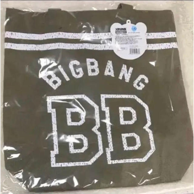 BIGBANG(ビッグバン)のBIGBANG ラスト1点です。新品  トートバッグ  エコバッグ  ビッグバン エンタメ/ホビーのタレントグッズ(アイドルグッズ)の商品写真