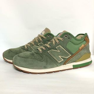 ニューバランス(New Balance)のR98 ★ 28cm★ニューバランスMRH996AH グリーン緑色(スニーカー)