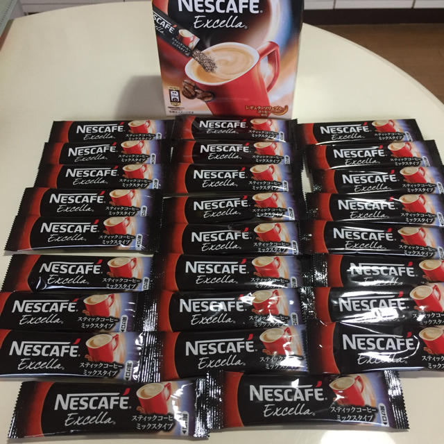 Nestle(ネスレ)のネスカフェエクセラ コーヒースティック26本 食品/飲料/酒の飲料(コーヒー)の商品写真