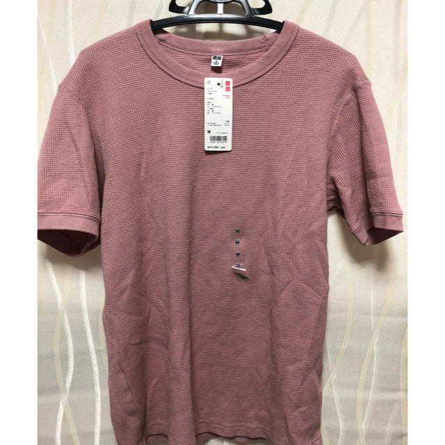 UNIQLO(ユニクロ)のUNIQLO men's ワッフルTシャツ メンズのトップス(Tシャツ/カットソー(半袖/袖なし))の商品写真