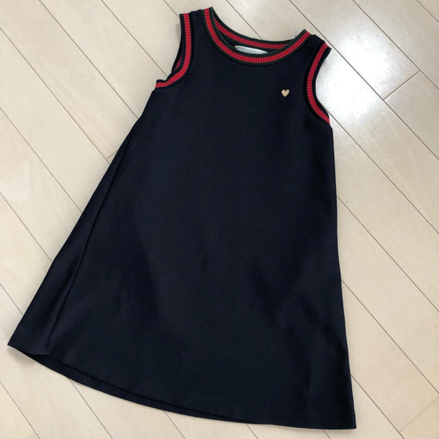 Gucci(グッチ)のグッチキッズ ワンピース 最終 キッズ/ベビー/マタニティのキッズ服女の子用(90cm~)(ワンピース)の商品写真