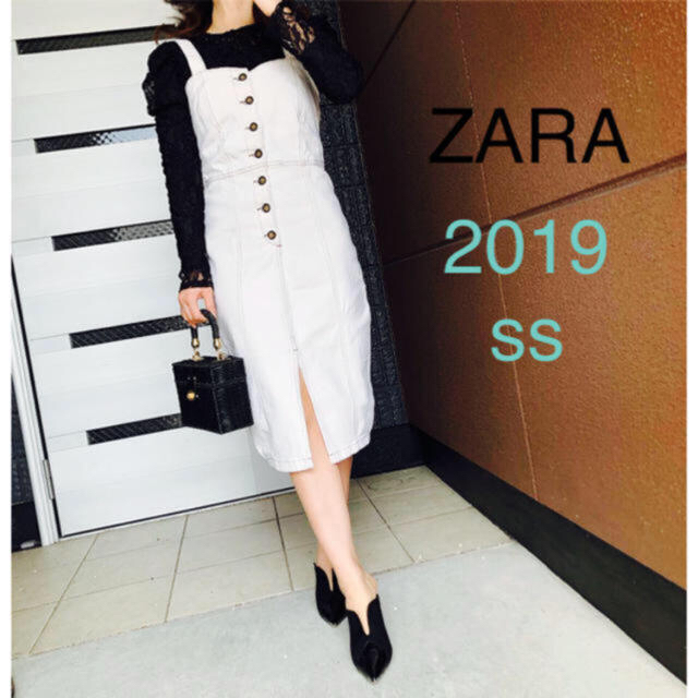 ZARA - bebek様専用ZARA2019今期ジャンパースカートワンピースの通販 by y's shop ｜ザラならラクマ