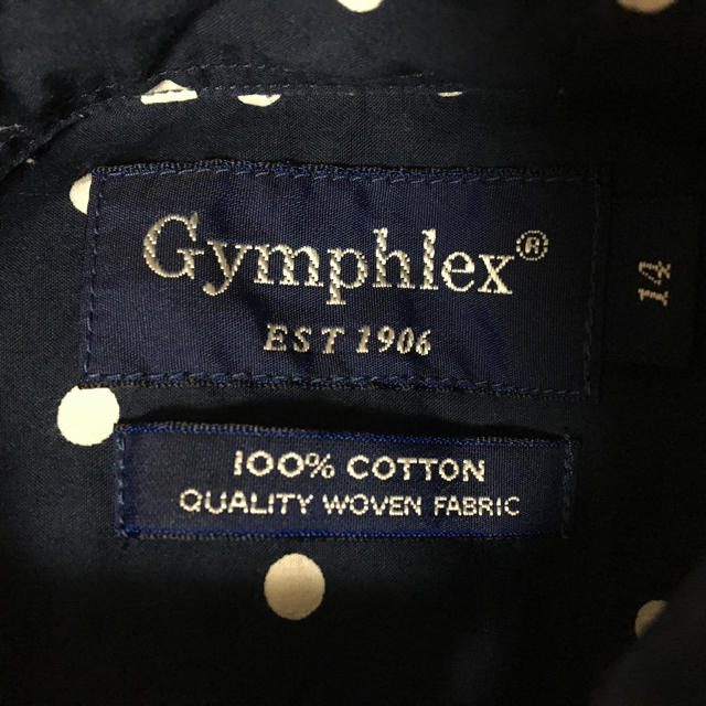 GYMPHLEX(ジムフレックス)のGymphlex ドット柄シャツ レディースのトップス(シャツ/ブラウス(半袖/袖なし))の商品写真