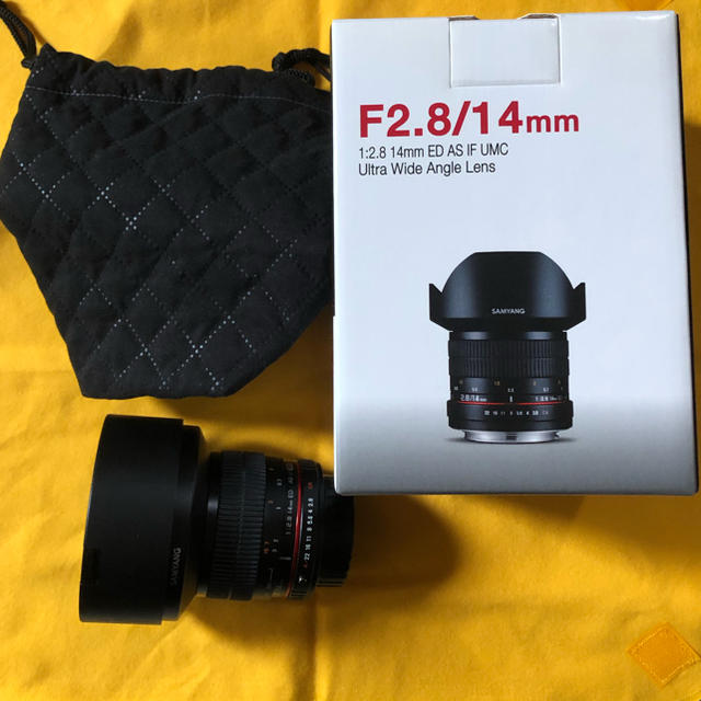 samyang 14mm f2.8 ペンタックス用