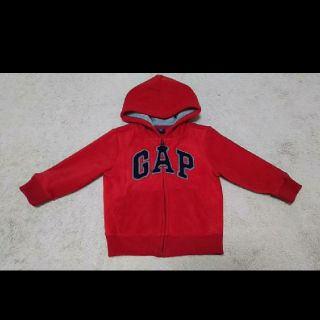 ベビーギャップ(babyGAP)の★美品★baby GAP パーカー 赤 2years★(ジャケット/上着)