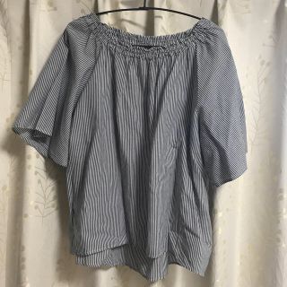 ケティ(ketty)のストライプブラウスとミニーＴシャツ naasan様専用(シャツ/ブラウス(半袖/袖なし))