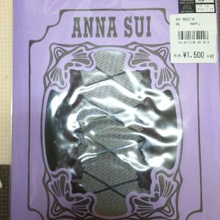 アナスイ(ANNA SUI)のANNA SUIフラワーレースアップ柄ストッキング(タイツ/ストッキング)