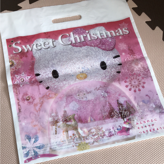 サンリオ(サンリオ)のサンリオ ショップ 袋 未使用 クリスマス 25枚セット レディースのバッグ(ショップ袋)の商品写真