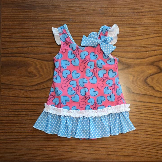 西松屋(ニシマツヤ)の水着110 キッズ/ベビー/マタニティのキッズ服女の子用(90cm~)(水着)の商品写真