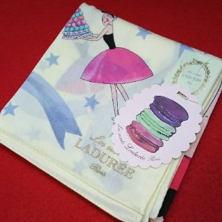 ラデュレ(LADUREE)の❴あやさま専用❵ラデュレ★ハンカチ★新品未使用★タグ付き★イエロー系★(ハンカチ)