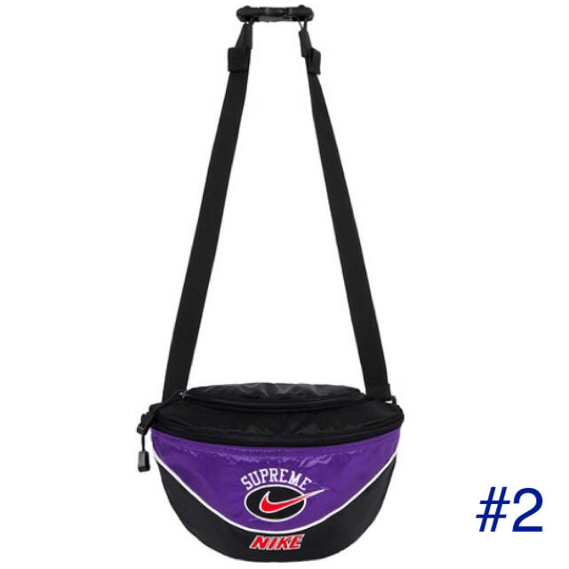 Supreme(シュプリーム)の#2 Nike Shoulder Bag Purple ショルダー パープル メンズのバッグ(ショルダーバッグ)の商品写真