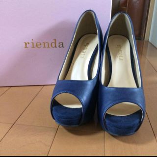 リエンダ(rienda)の新品未使用♡オープントゥパンプス(ハイヒール/パンプス)