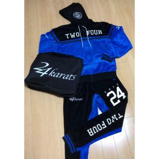 24karats - 三代目JSB × 24Karats ☆ ほぼ新品 ベロア ジャージ ...