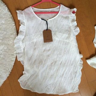 トゥデイフル(TODAYFUL)のシフォントップス ♡(シャツ/ブラウス(半袖/袖なし))