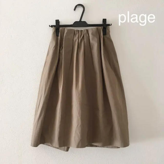 Plage(プラージュ)のplage スカート カーキ 38 レディースのスカート(ひざ丈スカート)の商品写真