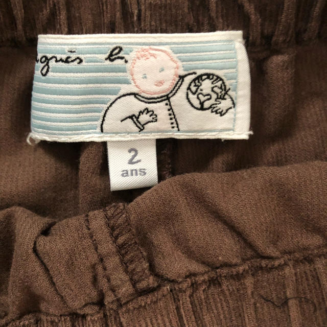 agnes b.(アニエスベー)のアニエス・ベー コーデュロイ パンツ キッズ/ベビー/マタニティのベビー服(~85cm)(パンツ)の商品写真